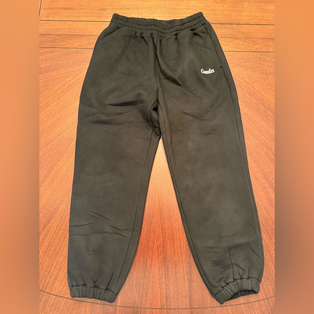 Comfrt Travel Essentials Sweatpants Obsidian Black Sz L